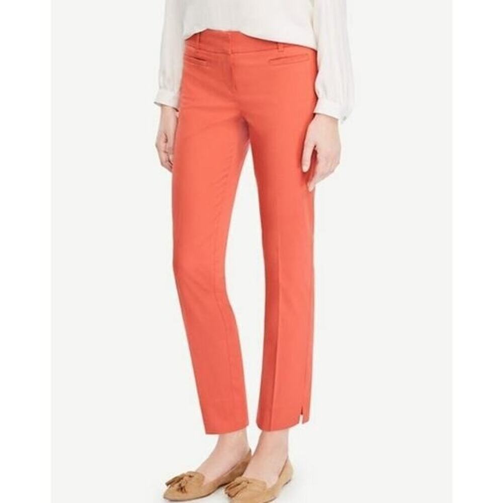 Ann Taylor DEVIN FIT IN DUSTY PERSIMMON Pants size 6